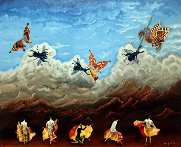 Corrida dans les airs