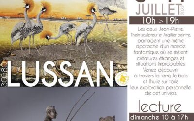 Expo à Lussan