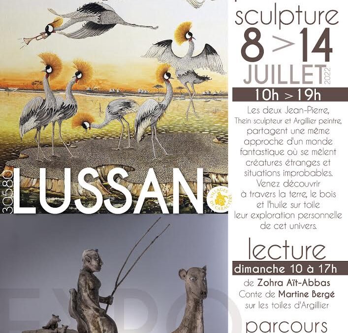 Expo à Lussan